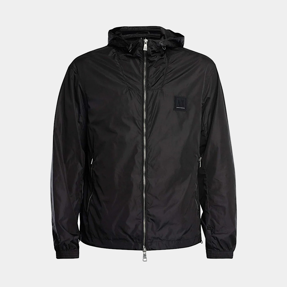 Kurtka przejściowa męska czarna Armani / Men's jacket black Armani Exchange