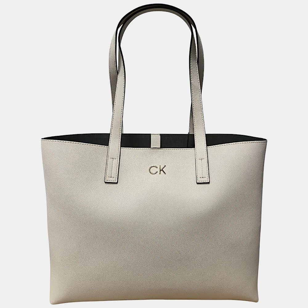 Torebka Damska Ecru Calvin Klein / Handbag Calvin Klein