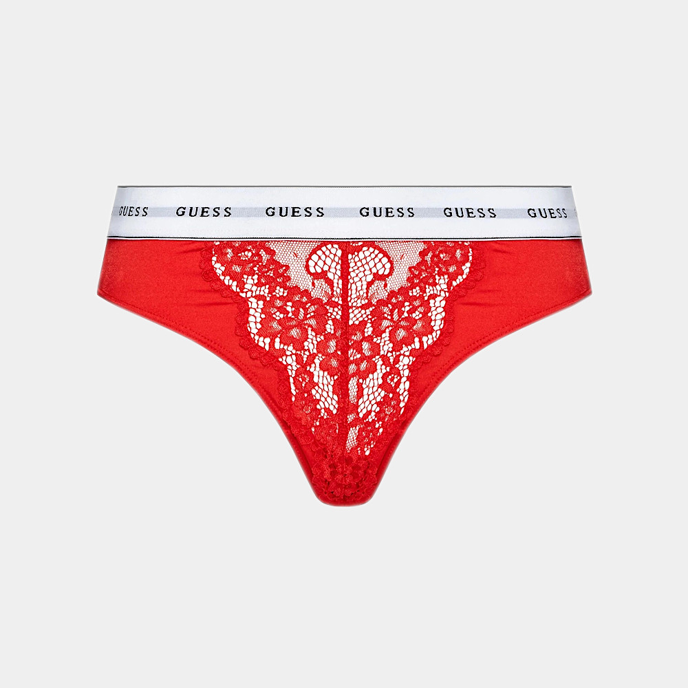Stringi Damskie Guess Czerwone / Women's panties Guess Red