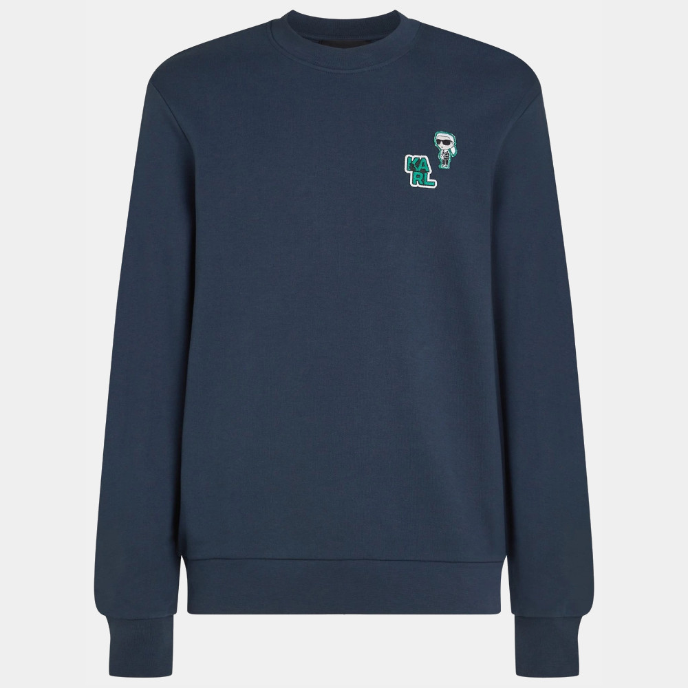 Bluza meska Karl Lagerfeld / Men's Sweatshirt BLACK IRIS Karl Lagerfeld