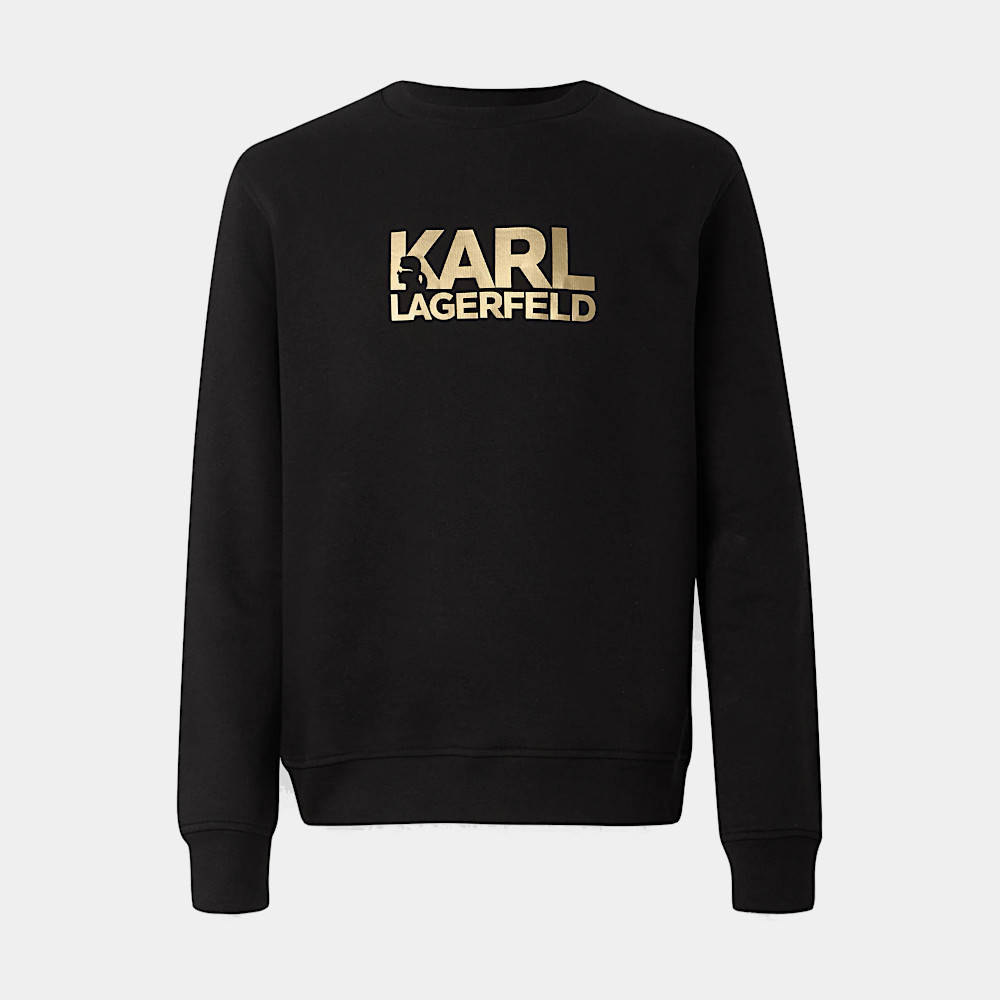 Bluza meska Czarna Karl Lagerfeld / Men's Sweatshirt BLACK Karl Lagerfeld