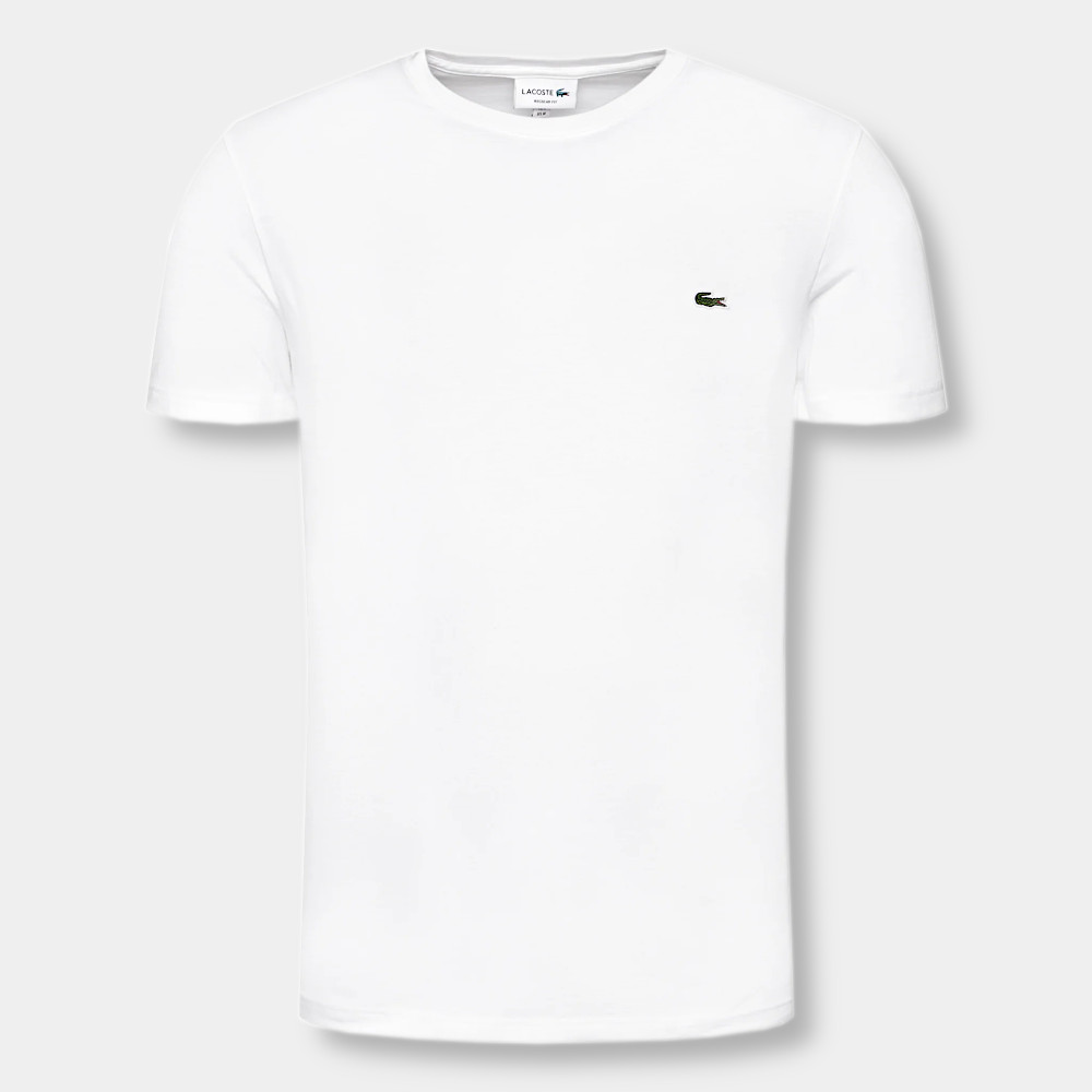 Męski t-shirt Biały Lacoste / Man's T-shirt White Lacoste
