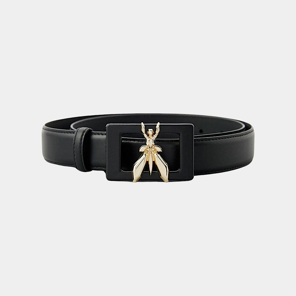 Pasek damski Czarny Patrizia Pepe/ Women's belt BLACK Patrizia Pepe