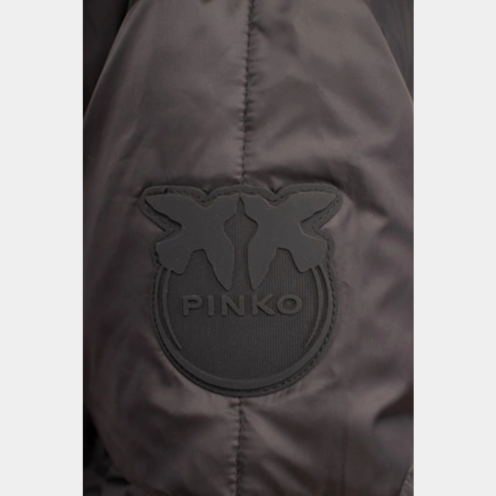 Zimowy Płaszcz damski PINKO Czarny / Women's jacket PINKO - obrazek 3