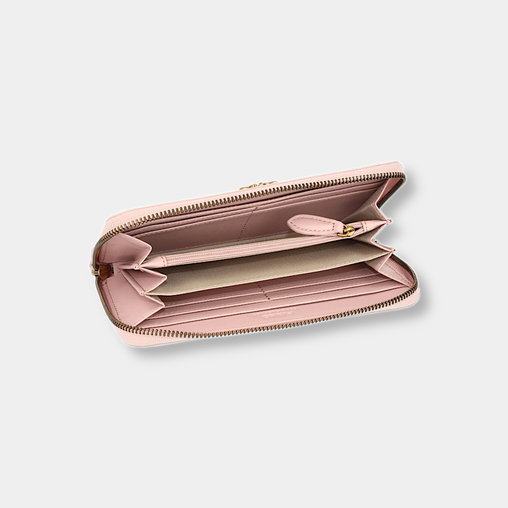 PINKO Portfel Jasnoróżowy Damski / Wallet PINKO - obrazek 4