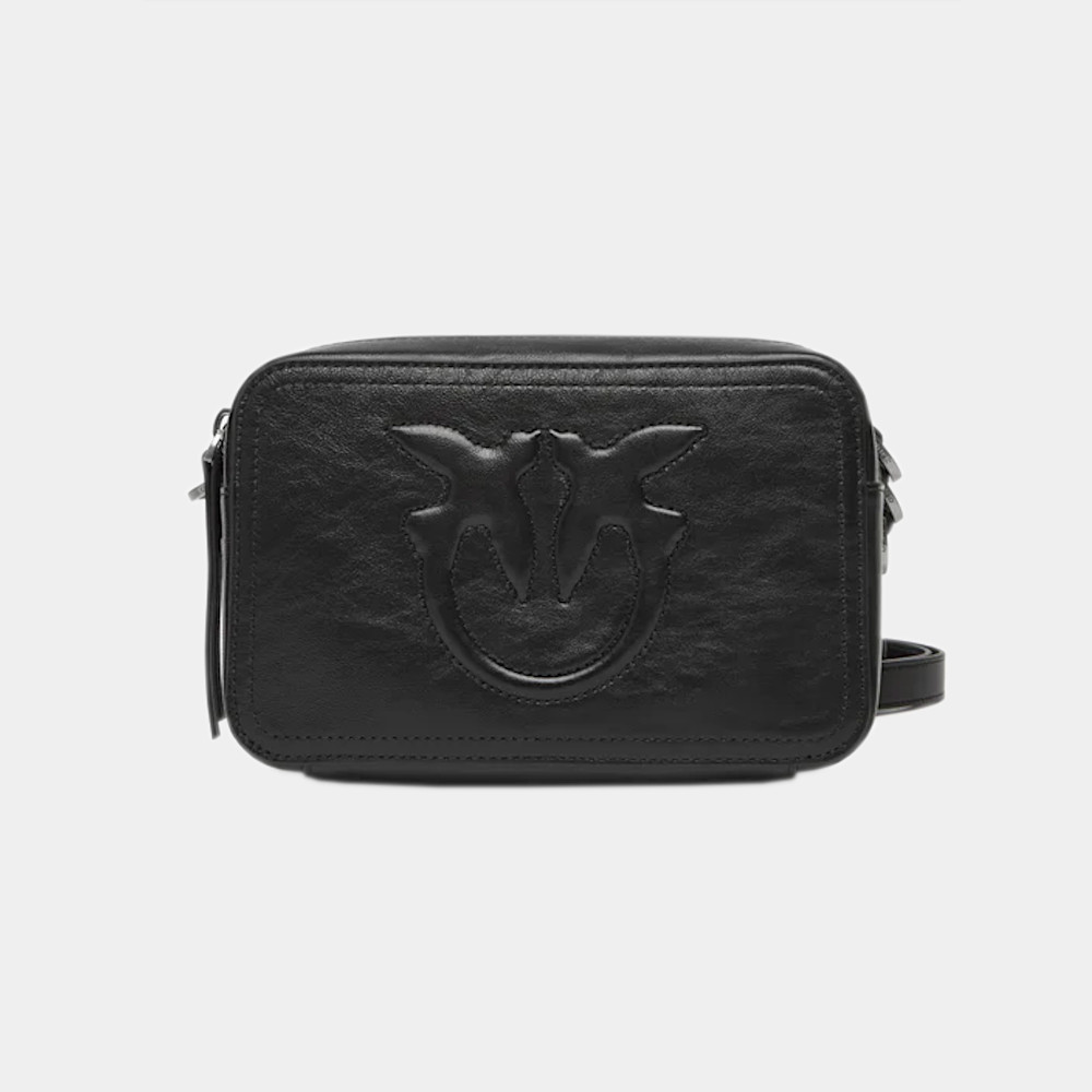 Torebka damska PINKO Czarna / Women's handbag Pinko CARRIE CAMERA BAG CLASSIC BLACK